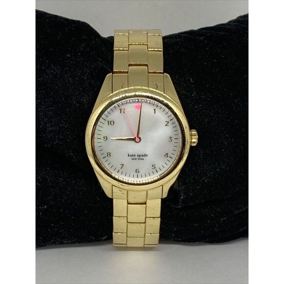 Kate Spade New York 0027 Women\'s Gold Stainless Steel Analog Dial Watch VK275 main image 4